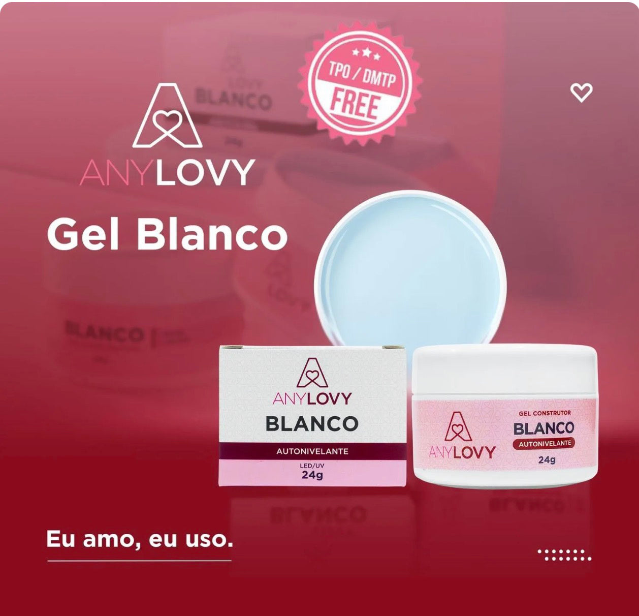 Gel Construtor Blanco 24g - AnyLovy