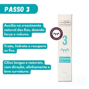 Passo 3 Master Vitamin Master-Curl Lifting e Brow Lamination 15g