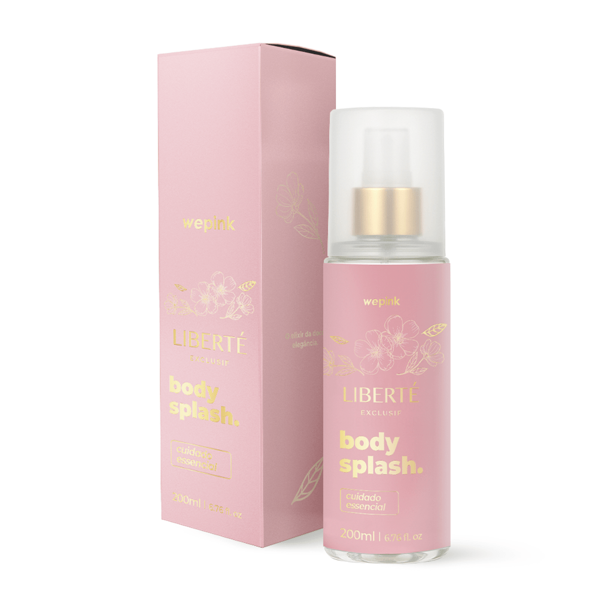 Body Splash Liberté Exclusif Déodorant Cologne 200ml - Wepink