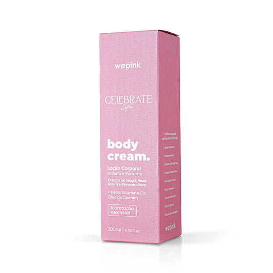 Creme Corporal Celebrate Life Desodorante Hidratante 200ml - Wepink