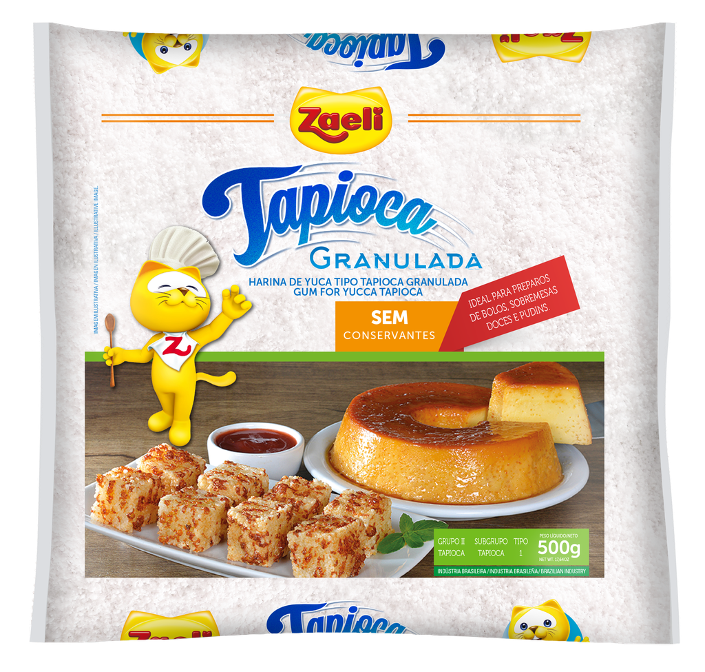 Tapioca Granulada Zaeli 500 g