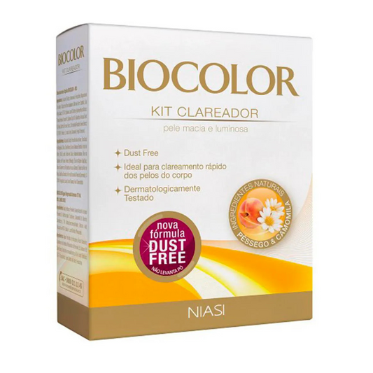 Kit Descolorante Biocolor - Pelos Corporais