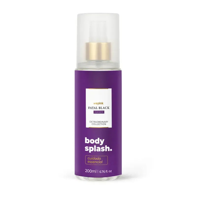 Body Splash Fatal Black For Her 200ml - Wepink