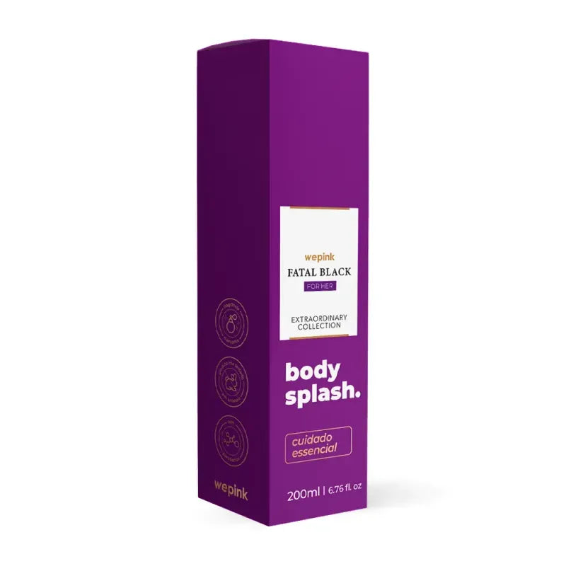 Body Splash Fatal Black For Her 200ml - Wepink