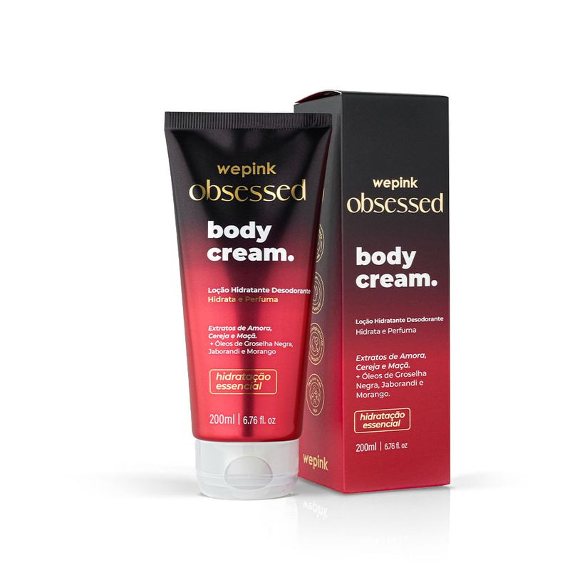 Body Cream Obsessed 200ml Wepink