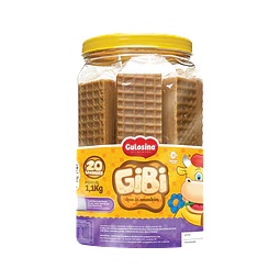 Doce de Amendoim GIBI Gulosina - Pote 1,1kg com 20un