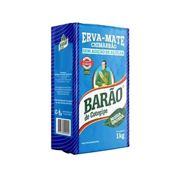 Erva Mate BARÃO MOÍDA GROSSA Chimarrão 1kg