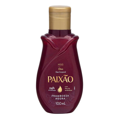 Óleo Corporal Paixão Framboesa Preta 100ml