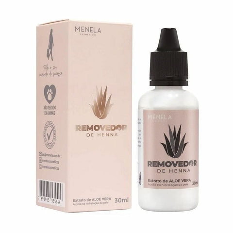 Removedor de Henna 30ml - Menela