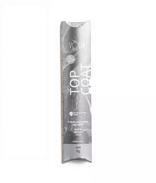 Top Coat Sachê Silver 9g Recarga - Vòlia