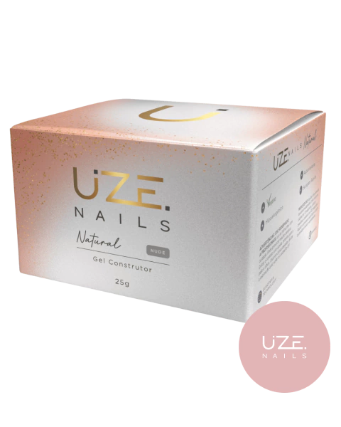 Gel Construtor Natural Nude 25g - UZE Nails