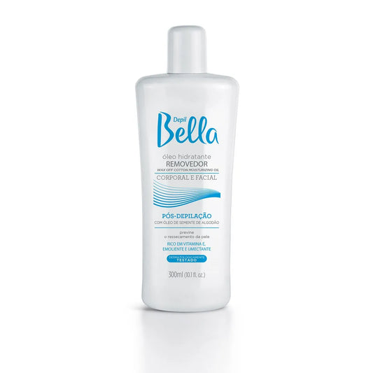 Óleo Hidratante Removedor com Óleo de Algodão Pós-Depilação 300ml - Depil Bella