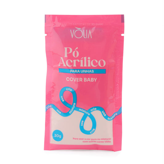Pó Acrílico Cover Baby 30g - Vòlia