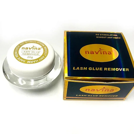 Removedor de Cílios Fio a Fio em Creme Navina Lash Glue 20g