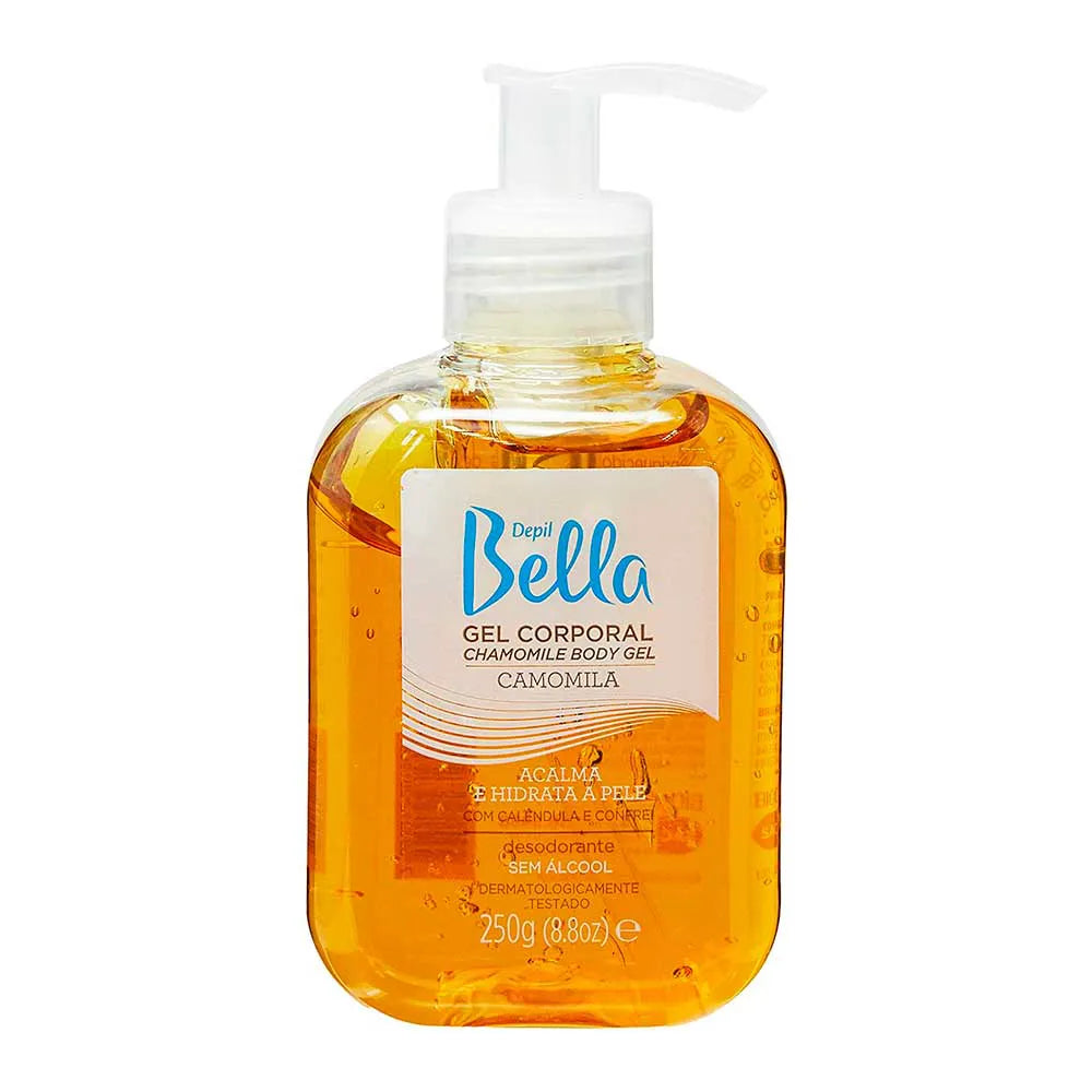 Gel Calmante Camomila Corporal 250ml - Depil Bella