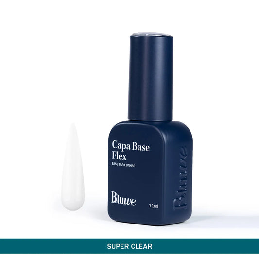 Capa Base Flex Super Clear 11ml - Bluwe
