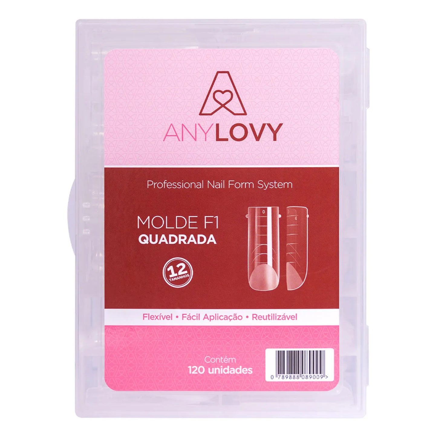 Molde F1 Quadrada 120 Unidades - AnyLovy