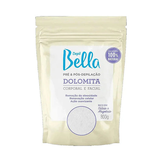 Dolomita Pré e Pós-Depilação 800g - Depil Bella