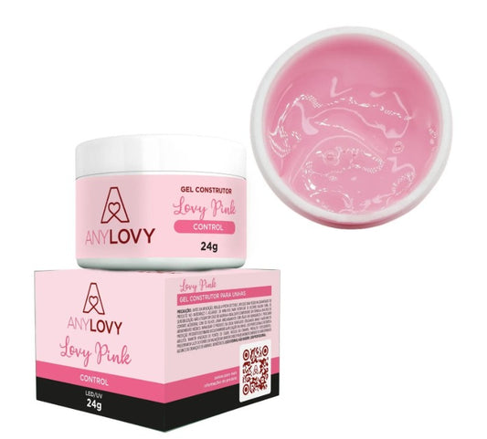 Gel Construtor Lovy Pink 24g - AnyLovy