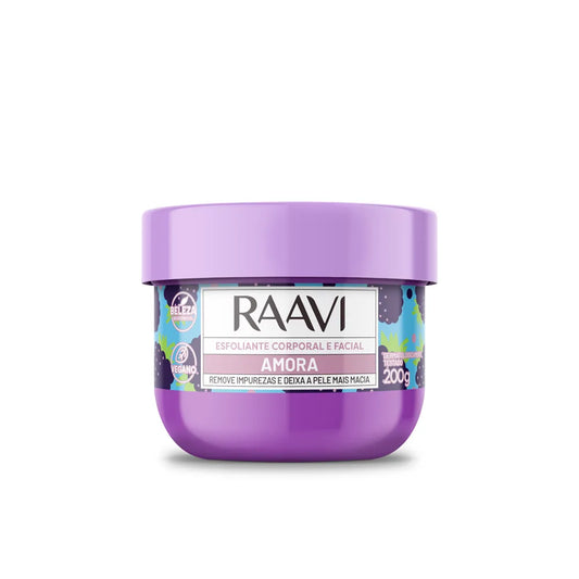 Esfoliante Corporal e Facial Amora 200g - Raavi