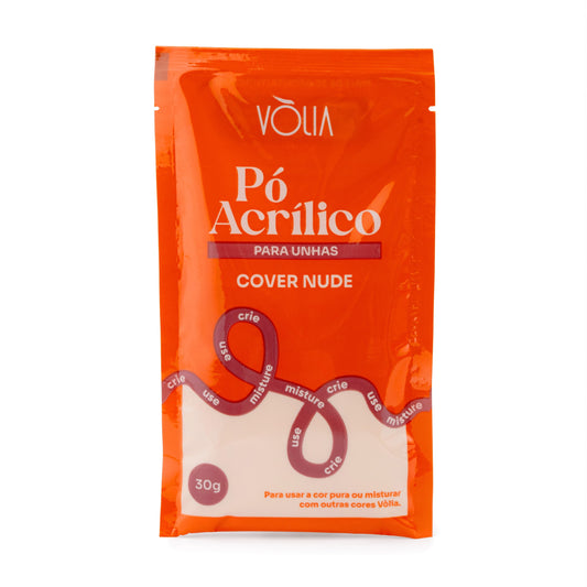 Pó Acrílico Cover Nude 30g - Vòlia