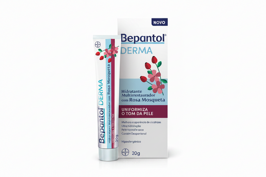 Bepantol Derma | Hidratante Multirreparador com Óleo de Rosa Mosqueta – 20g