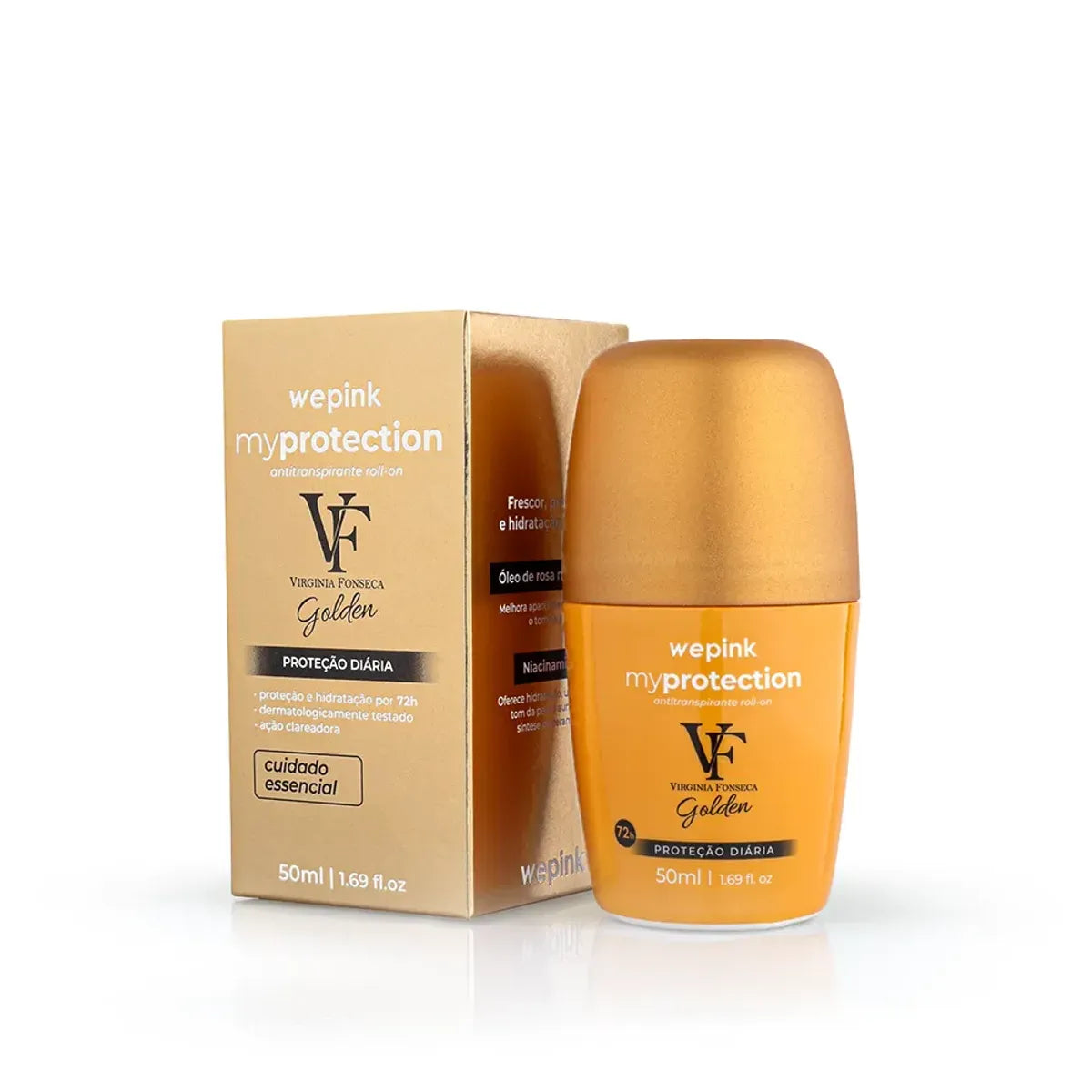 Desodorante Roll-on My Protection VF Golden 50 ml Wepink