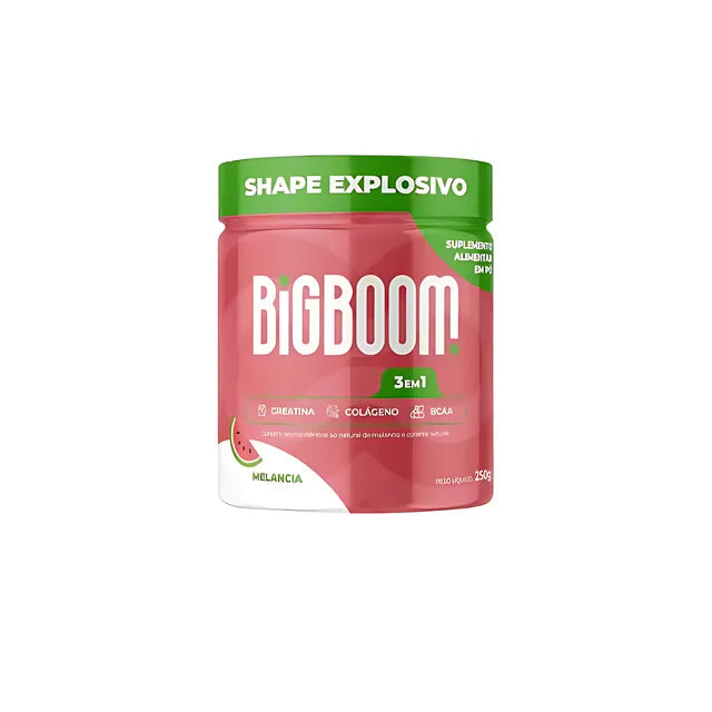 Creatina 3 em 1 BigBoom sabor melancia