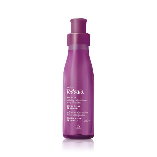 Body Splash Tododia Ameixa e Flor de Baunilha 200ml
