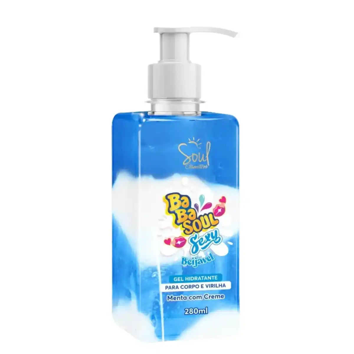 Babasoul Gel - Menta com Creme (Corpo e Íntimo)