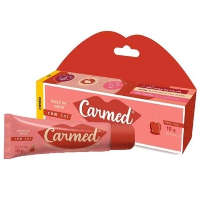 Hidratante Labial Apple of Love Carmed Fosco - Com Cor