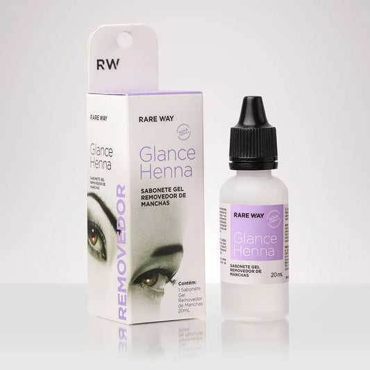 Removedor em Gel Glance Henna - Rare Way
