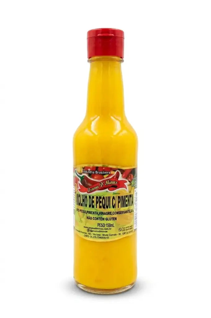 Molho de Pequi com Pimenta Aroma D'Minas 150 ml
